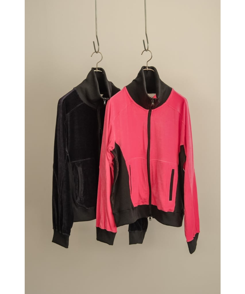 ANCELLM VELOUR SWITCHING JACKET | MusterWerk Sud. ANCELLM VELOUR SWITCHING JACKET | MusterWerk Sud.