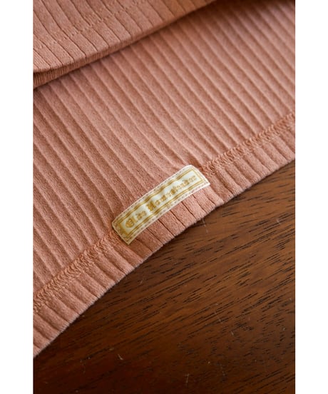 Olde Homesteader "Exclusive" EXTRA COTTON RIB Mock Neck Long Sleeve