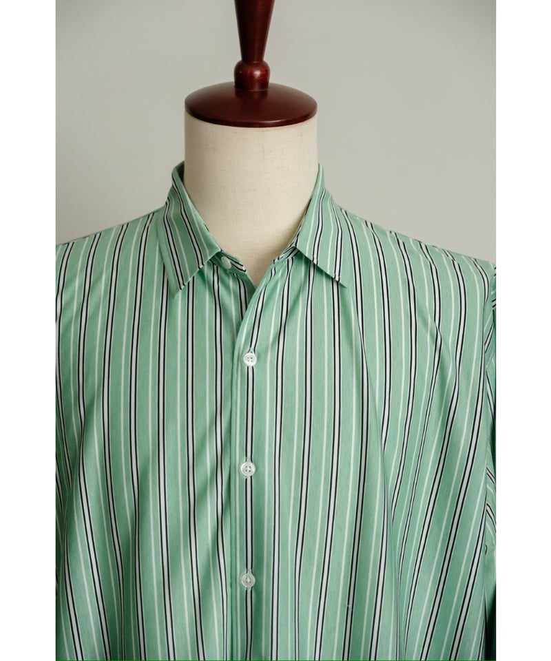 KANEMASA PHIL. 46G Atmosphere Stripe L/S Shirt