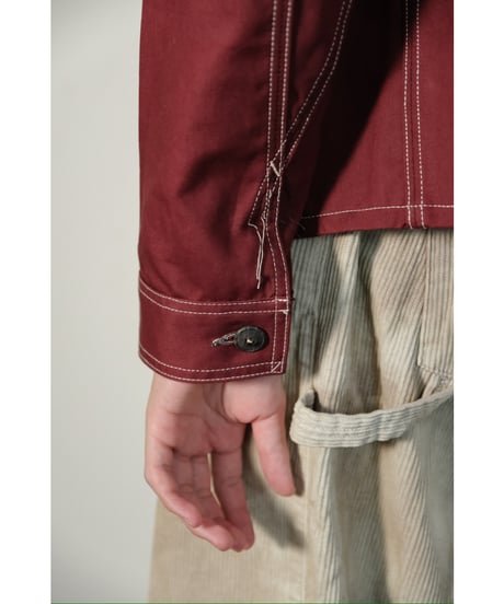 FAUVES "Exclusive" CARPENTER SHORT JACKET - CANVAS -