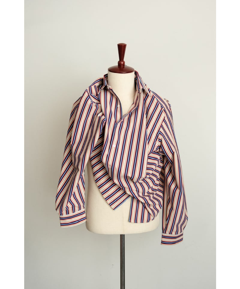 KANEMASA PHIL. 46G Atmosphere Stripe L/S Shirt