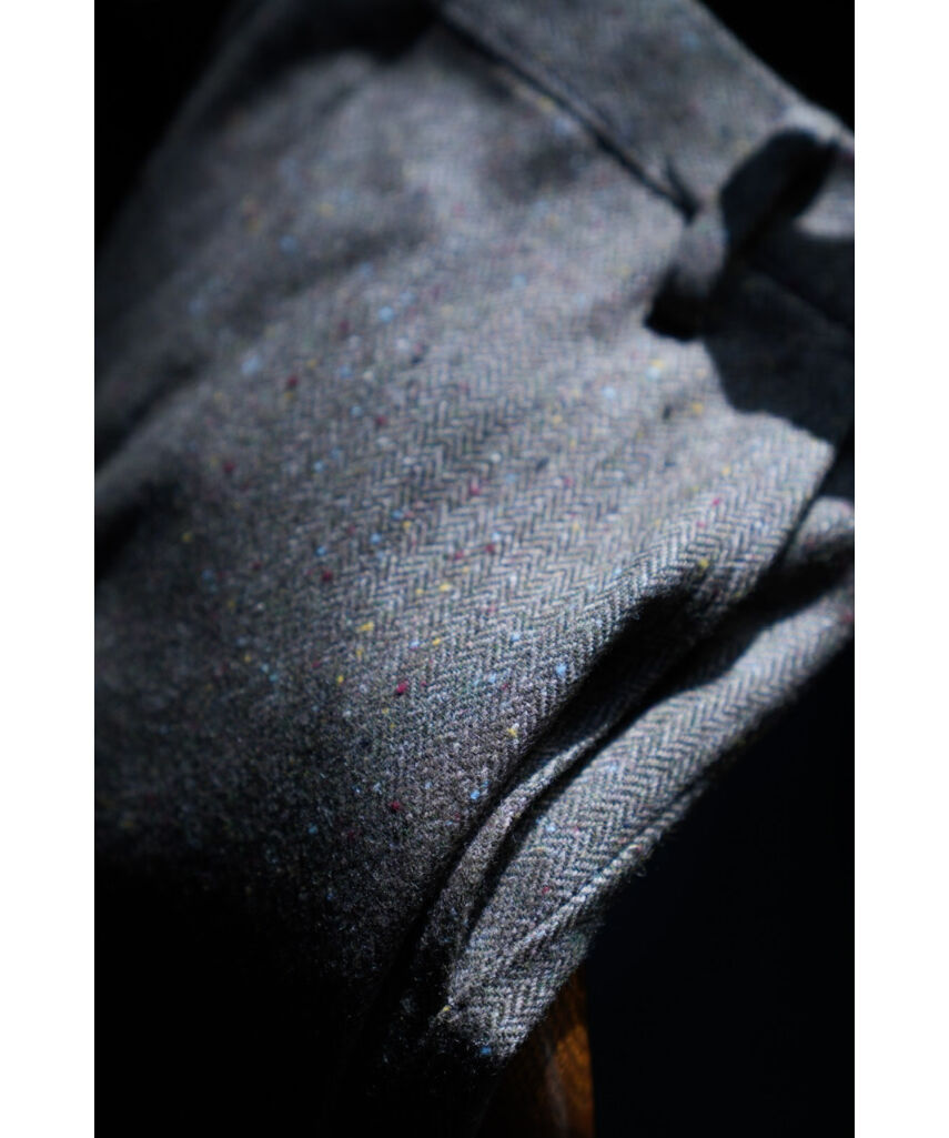 m's braque NEW FLAIRPANTS MIXTWEED KHAKI
