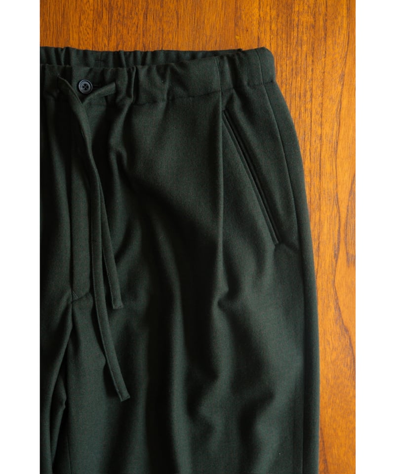 ULTERIOR SUPER FINE WOOL CHECKED DRAWSTRING PAN