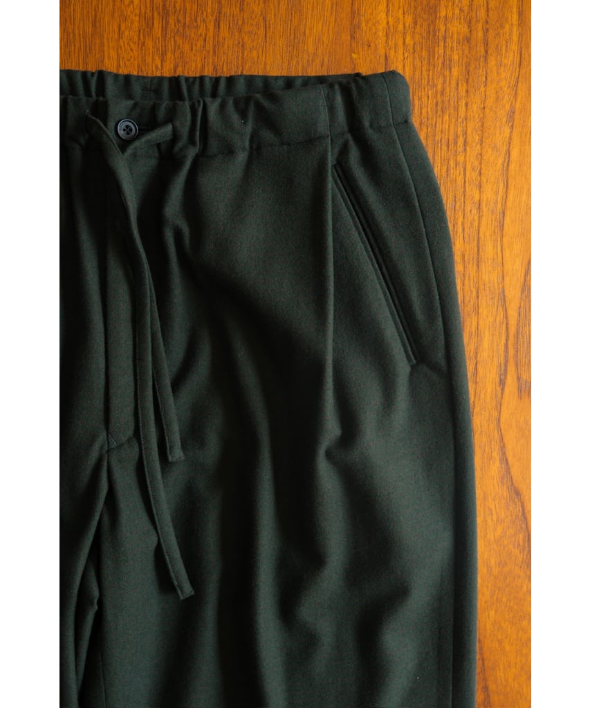ULTERIOR SUPER FINE WOOL CHECKED DRAWSTRING PAN