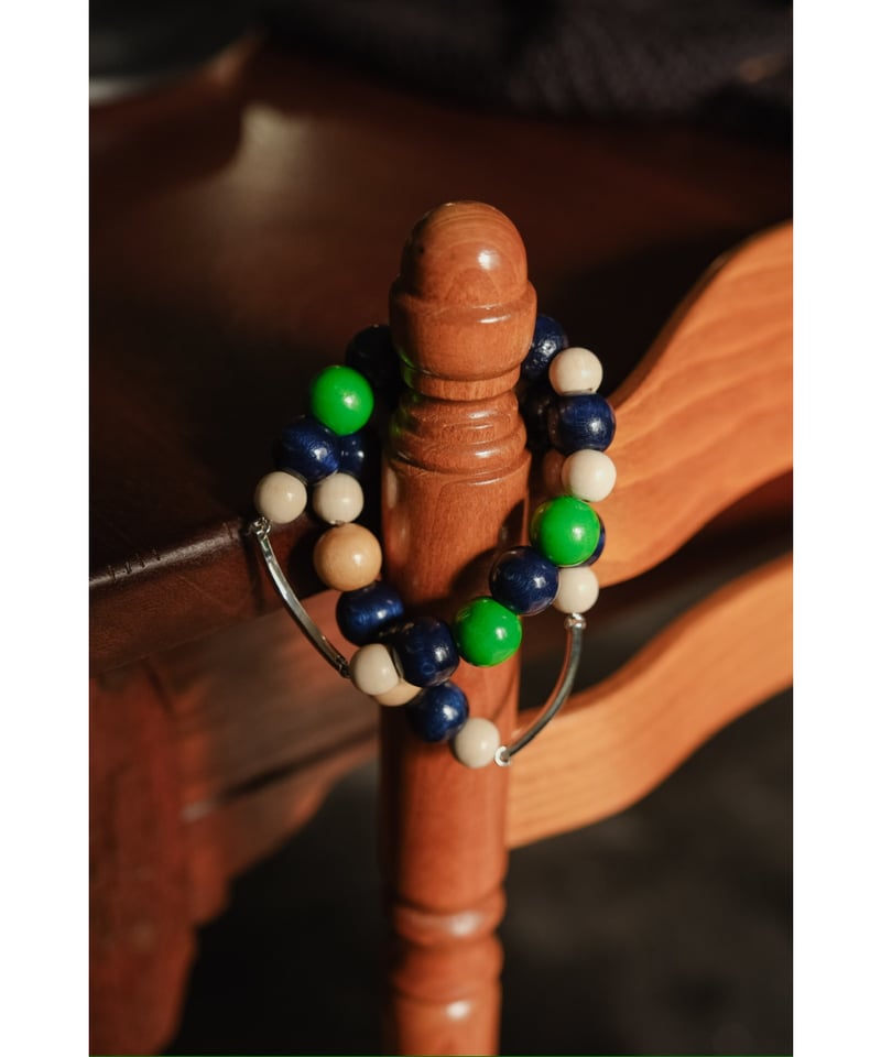 アクセサリー m's braque L&WOODS BRACELET m's braque METAL&WOODS BRACELET MADE IN FRANCE
