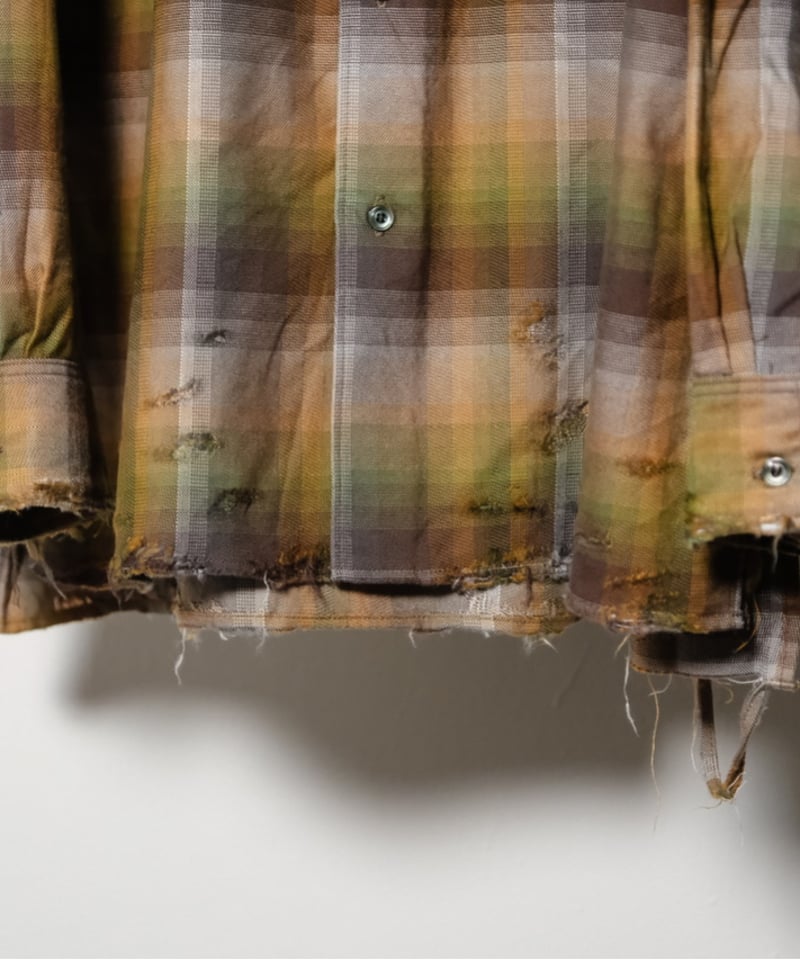 ANCELLM R/C CHECK CRASH LS SHIRT | MusterWerk Sud. ANCELLM R/C CHECK CRASH LS SHIRT | MusterWerk Sud.