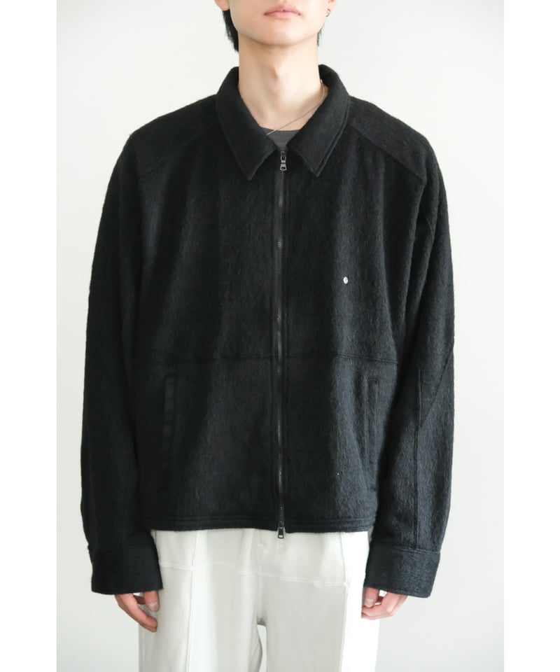 ジャケット・アウター NTRUL Shaggy ZipUp Knit Black DISSONANCE NTRUL SHAGGY ZIP UP KNIT BLACK – DISSONANCE
