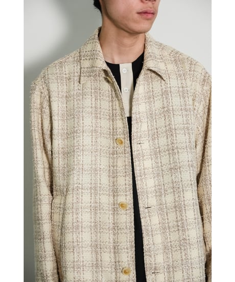 un/unbient "Exclusive" WASHABLE WOOL NO-SLEEVE HENLY NECK