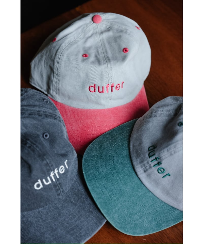 お*︎様 the duffer & nephews cap The DUFFER N NEPHEWS PIGMENT BASEBALL CAP | Mus