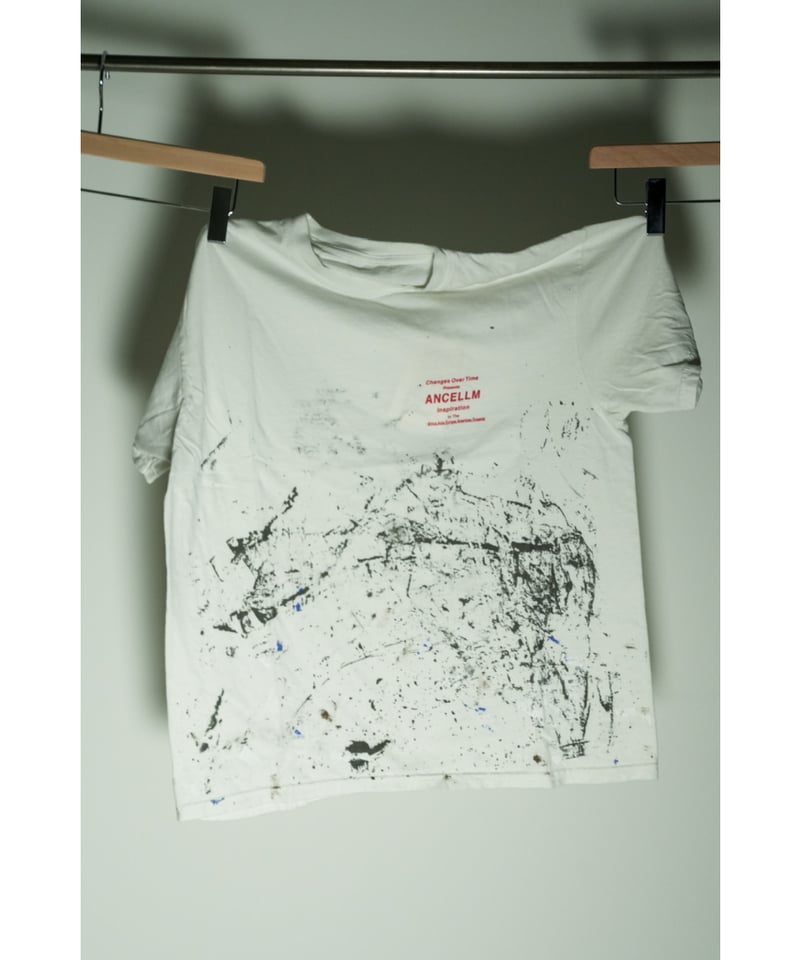 値下不可 ANCELLM アンセルム 24SS PAINTER T-SHIRT 値下不可