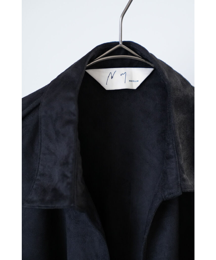 ANCELLM VEGAN LEATHER SKIPPER SHIRT | MusterWer ANCELLM VEGAN LEATHER SKIPPER SHIRT | MusterWer