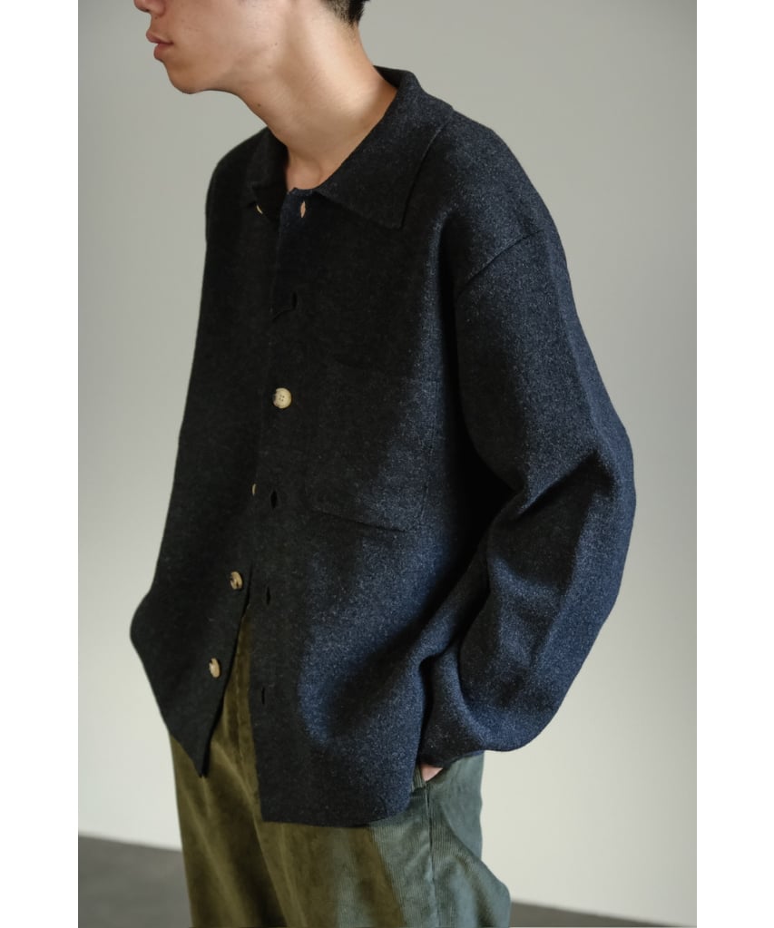 The CLASIK【ザクラシック】カーディガン The CLASIK SADDLE MOCK CARDIGAN – NCNR WEB STORE