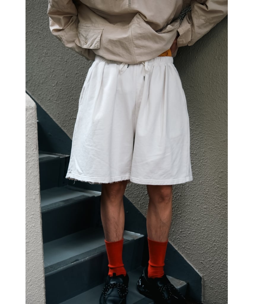 ANCELLM TUCK SWEAT SHORTS | MusterWerk Sud.