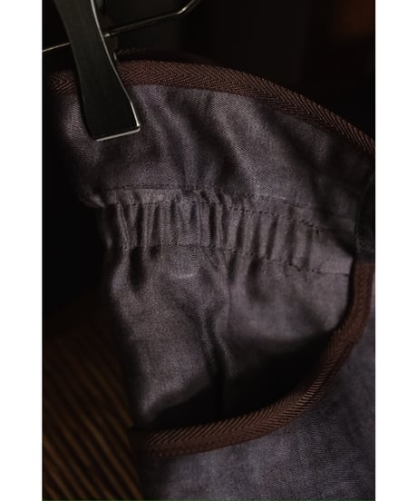 m's braque GATHERED WAIST WIDE PANTS