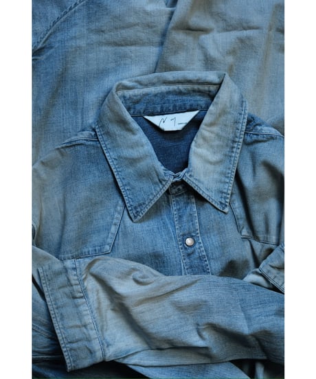 ANCELLM DENIM WESTERN SHIRT