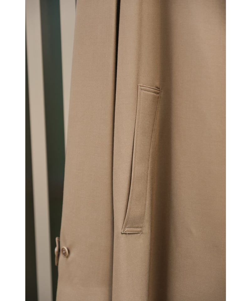 REVERBERATE STAND COLLAR COAT | MusterWerk Sud.