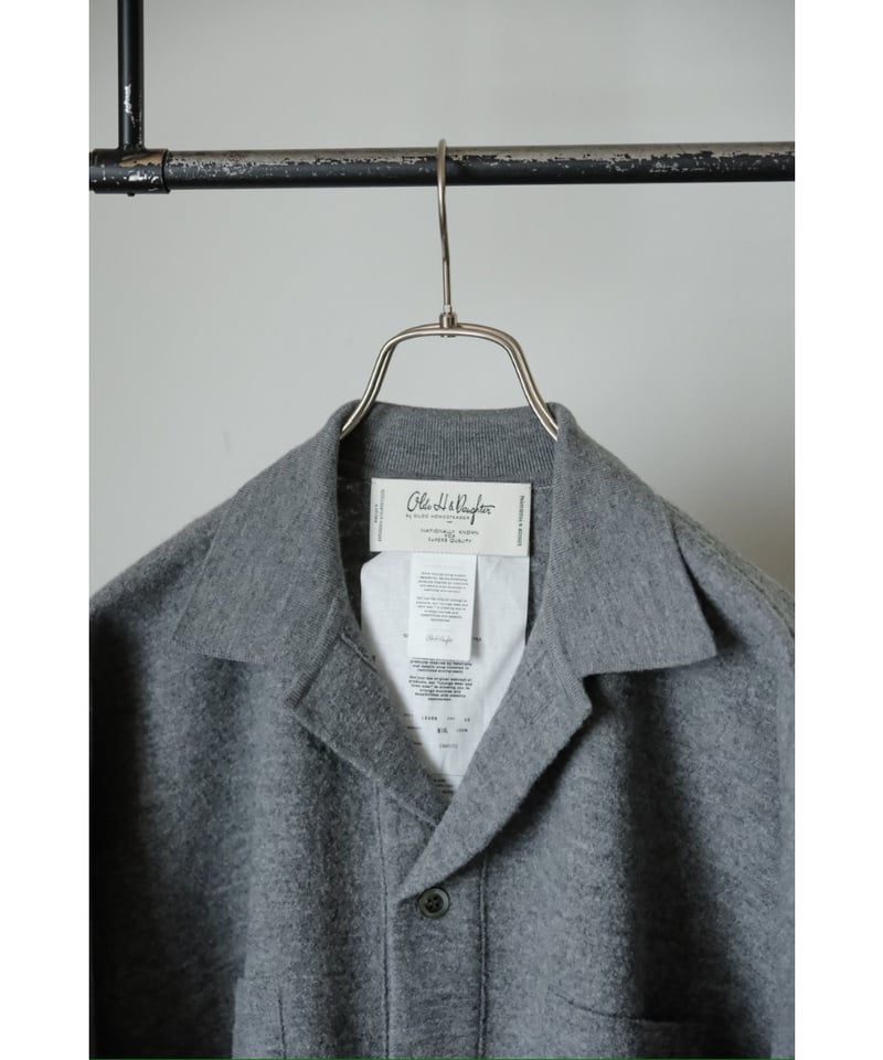 Olde H & Daughter BOILED WOOL SHIRTS JK | Muste