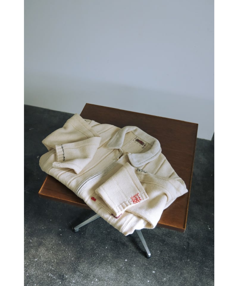 obafer WOOL ZIP REPAIR JACKET | MusterWerk Sud.