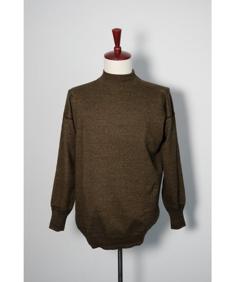 Olde Homesteader RUSTIC JERSEY BOTTOLE NECK SWEATER