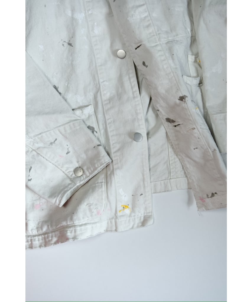 【ANCELLM】 DENIM COVERALL(WHITE) ANCELLM DENIM COVERALL WHITE 通販ページ octavia[オクタヴィア]