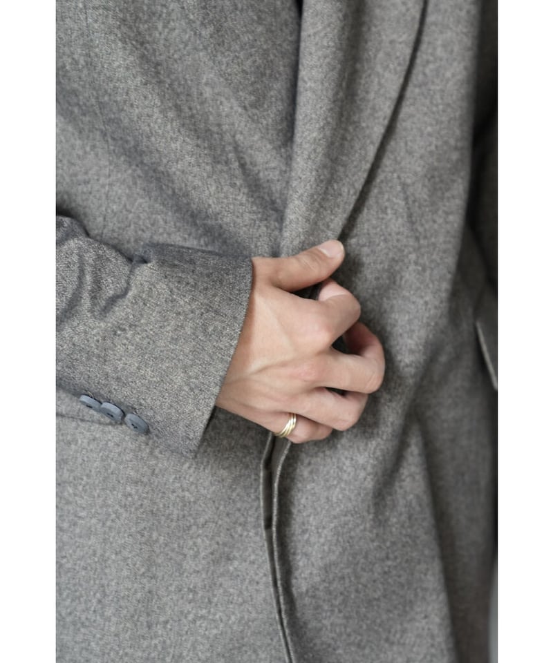 m's braque DOUBLE FLY FRONT JACKET | MusterWerk