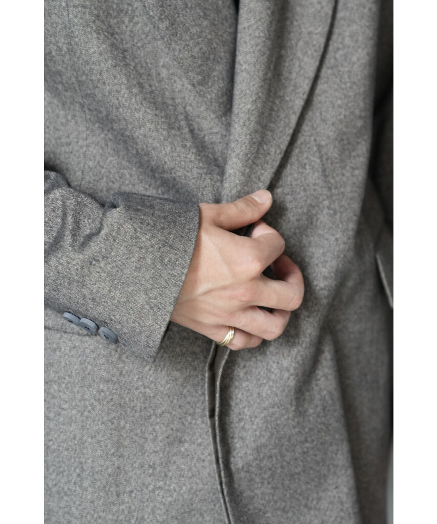 m's braque DOUBLE FLY FRONT JACKET | MusterWerk