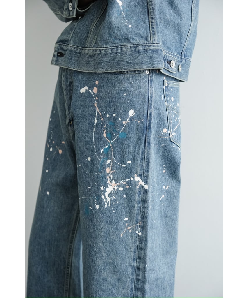 ensou. Wide Big-E 4PK Jeans-Splash | MusterWerk