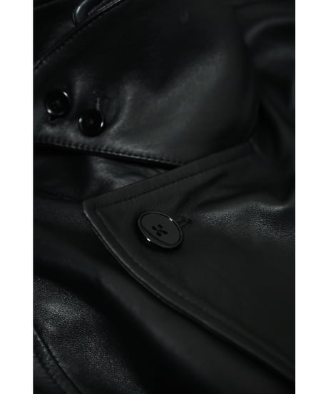 CCU DOUBLE BREASTED HALF COAT