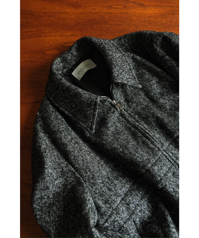 ENCOMING PANELED SHORT BLOUSON | MusterWerk Sud.
