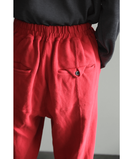 ANCELLM SWITCHING SMOOTH KNIT PANTS