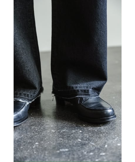 The DUFFER N NEPHEWS SPLIT DENIM PANTS