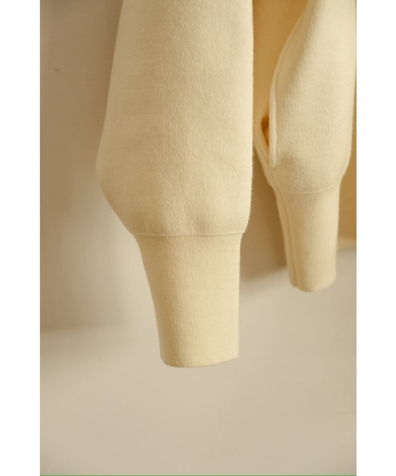 Olde H & Daughter WOOL KNIT TRACK HALF ZIP | Mu