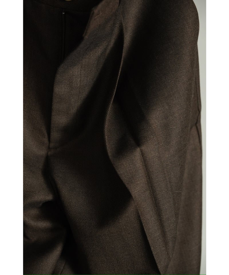 BISOWN MIDDLEWOOL DEEPTUCK TROUSERS | MusterWer