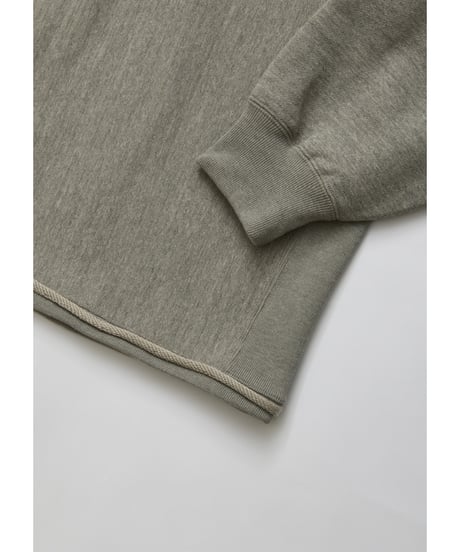 ULTERIOR FADED SILKY TERRY RW HALF ZIP P/O