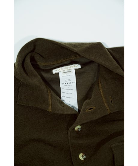 YE OLDE & NEW MAN RANDONNEUR MOCK POLO SHIRT(LIGHT BOA)