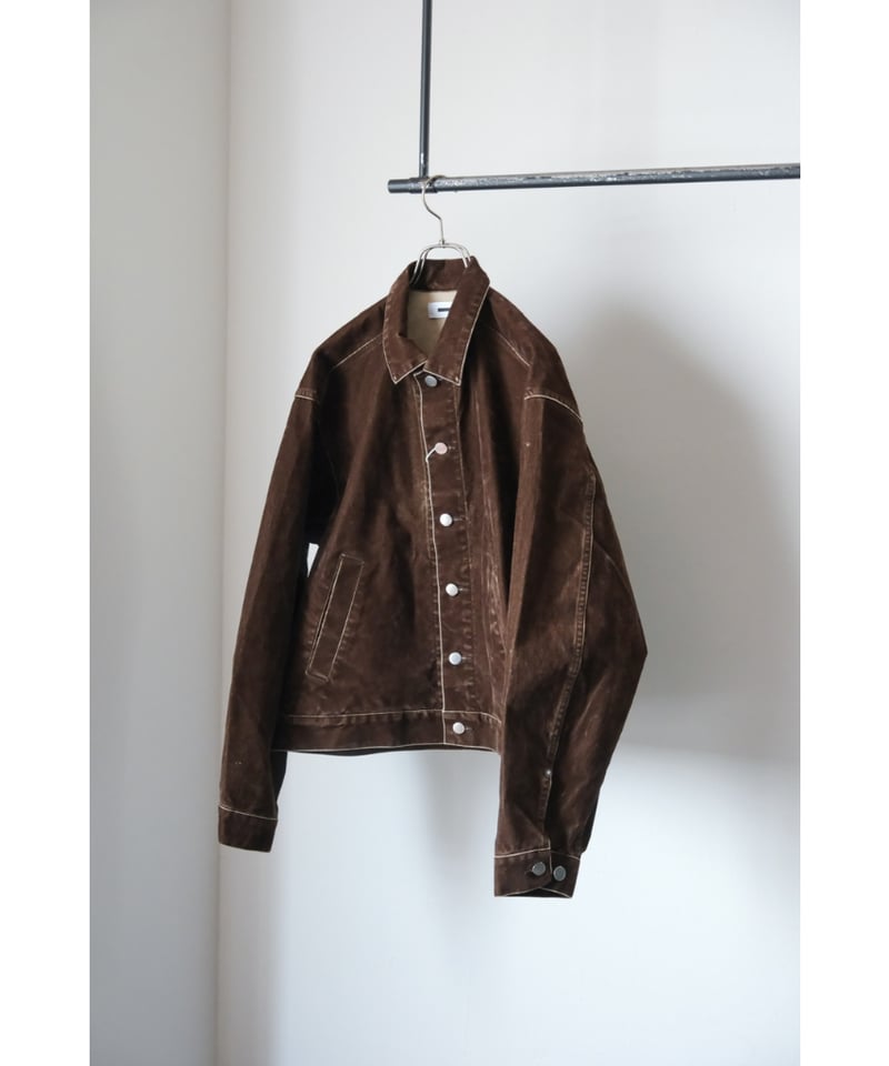 REVERBERATE FLOCKY JACKET | MusterWerk Sud.