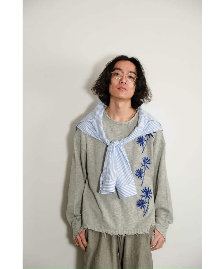 nakedgauge CYANO SWEATER | MusterWerk Sud.