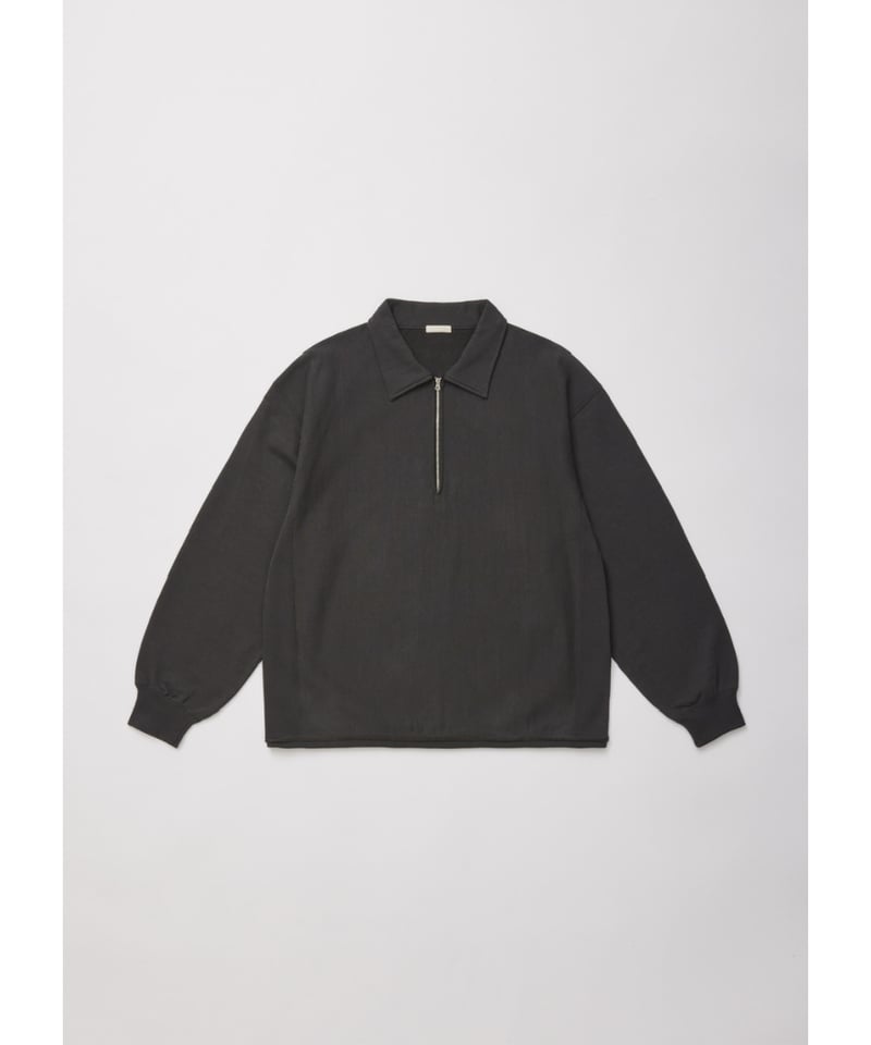 ULTERIOR FADED SILKY TERRY RW HALF ZIP P/O | Mu