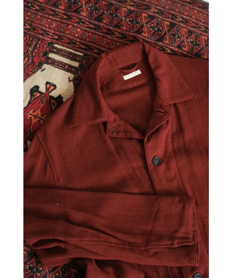 ULTERIOR WOOL SILK MESH SH-COVERALL | MusterWer