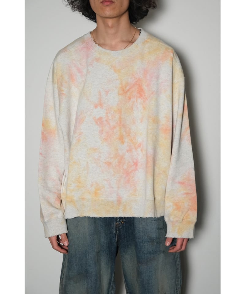 ANCELLM MARBLING SWEAT SHIRT | MusterWerk Sud.