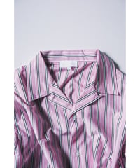 KANEMASA PHIL. "Exclusive" 46G Stripe Delta Shirt