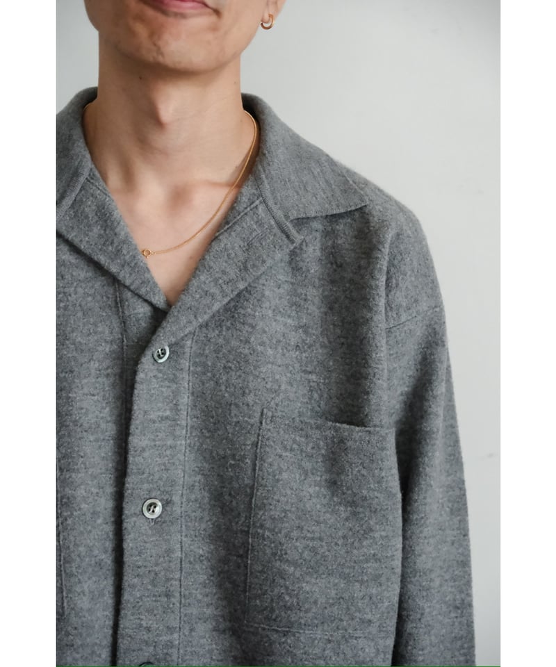 Olde H & Daughter BOILED WOOL SHIRTS JK | Muste