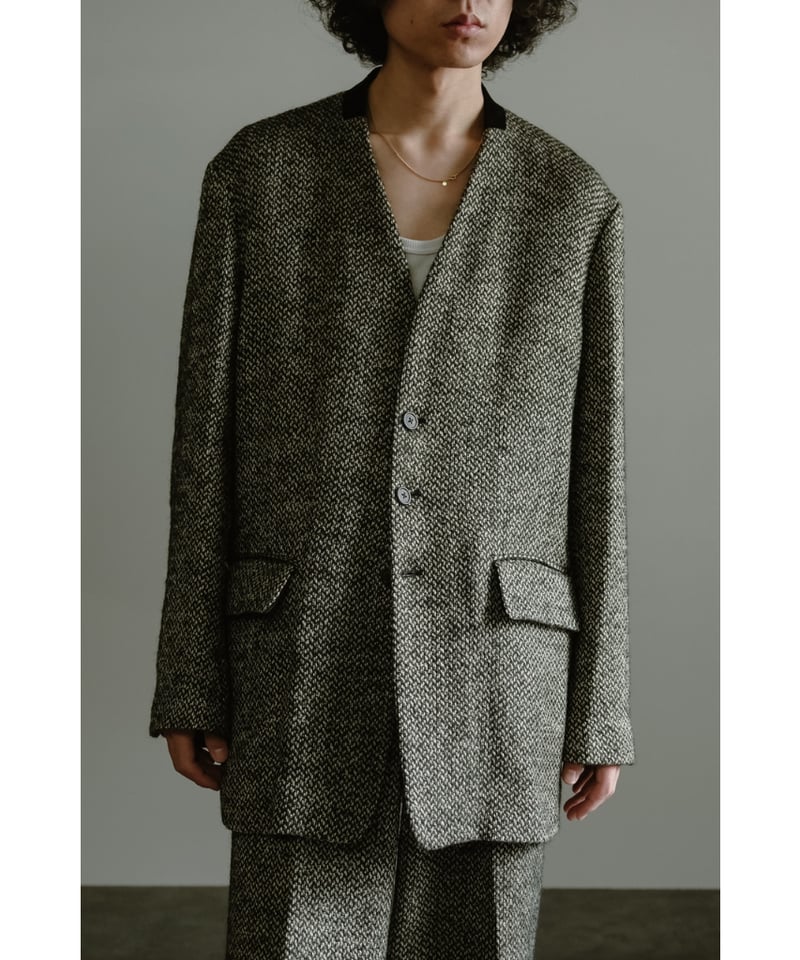 ジャケット・アウター BISOWN MIXTWEED JACKET BISOWN MIXTWEED JACKET | MusterWerk Sud.