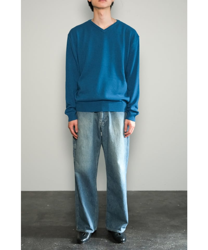 ENCOMING KNITTED V NECK JUMPER | MusterWerk Sud.