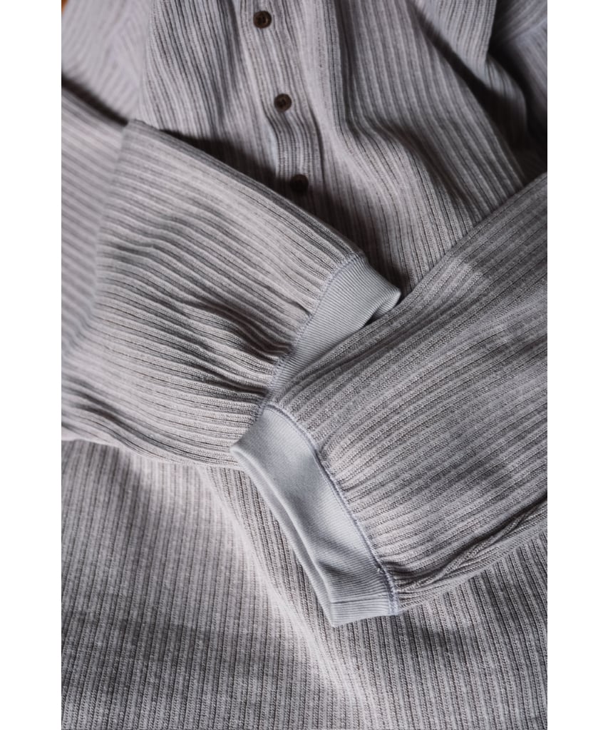 ANCELLM HENLEY RIB LS T-SHIRT | MusterWerk Sud