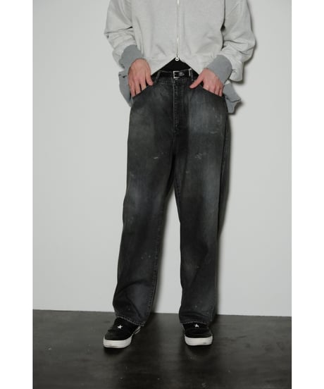 ANCELLM TAPERED 5P DENIM PANTS