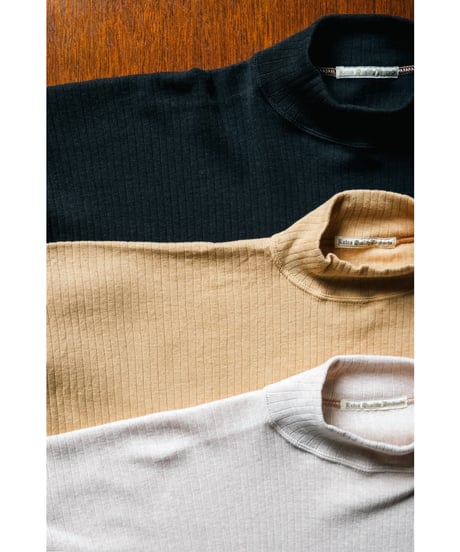 Olde Homesteader "EXTRA COTTON RIB" Mock Neck Short Sleeve