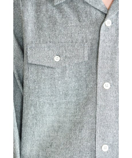 ENCOMING OPEN COLLAR SHIRT