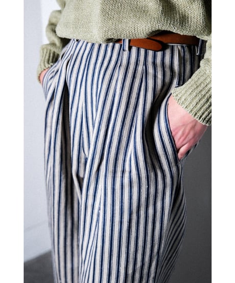 m's braque "Exclusive" TUCKED WIDE PANTS