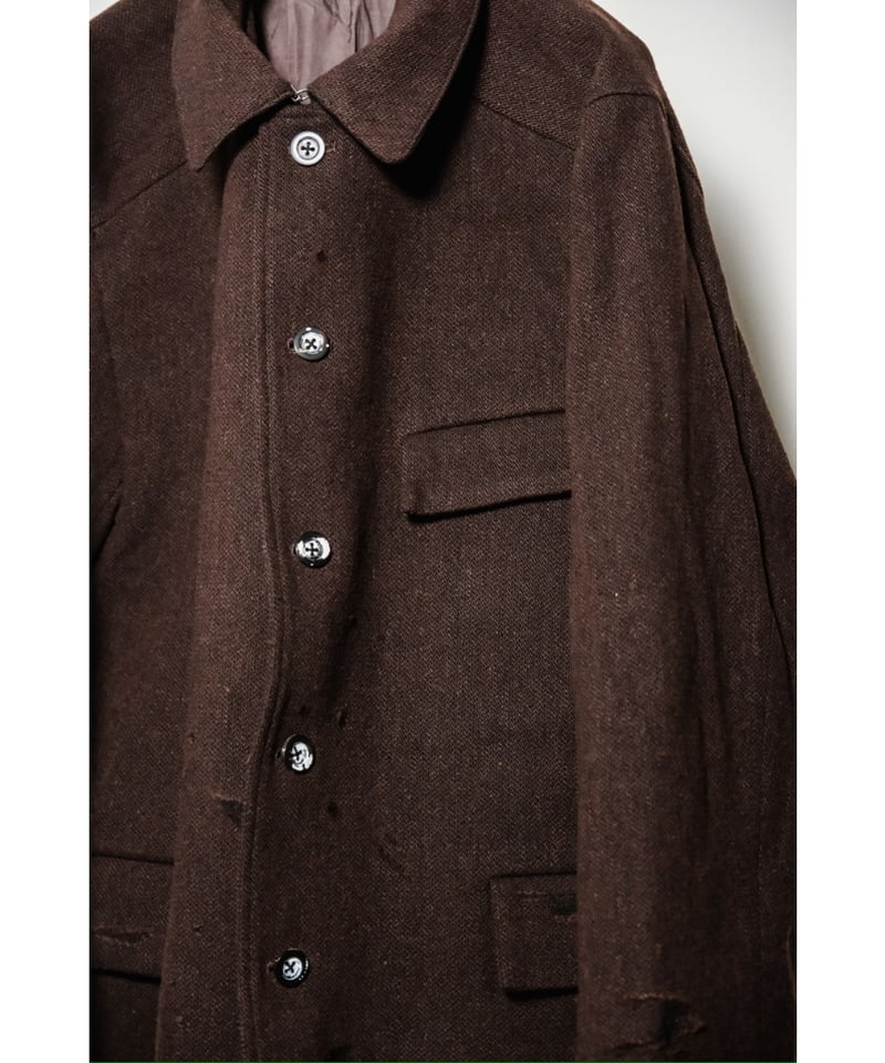ANCELLM TWEED CRASH JACKET | MusterWerk Sud. ANCELLM TWEED CRASH JACKET | MusterWerk Sud.